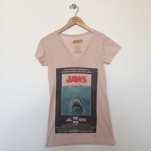 Jaws burnout graphic tee